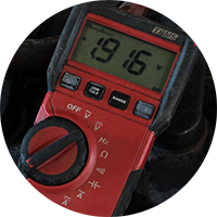 Good reading on multimeter